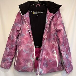Body Glove Anita Women’s Ski Snowboard Jacket Pink And Purple, Size Medium
